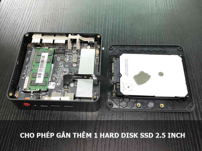 Máy tính để bàn giá rẻ - Máy chủ server pos - Mini PC Intel NUC J4125 - Ảnh 7