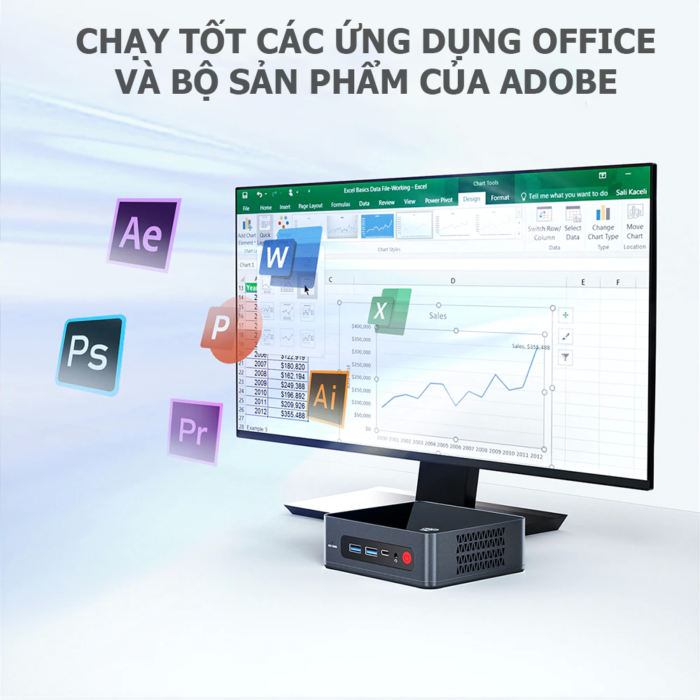 Máy tính để bàn giá rẻ - Máy chủ server pos - Mini PC Intel NUC J4125 - Ảnh 11