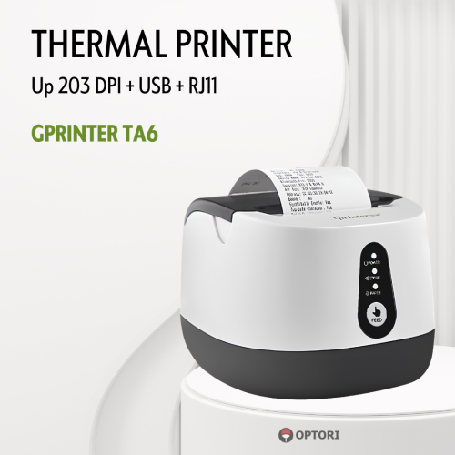 Máy in hóa đơn bán hàng GPRINTER TA6 – In nhiệt trực tiếp
