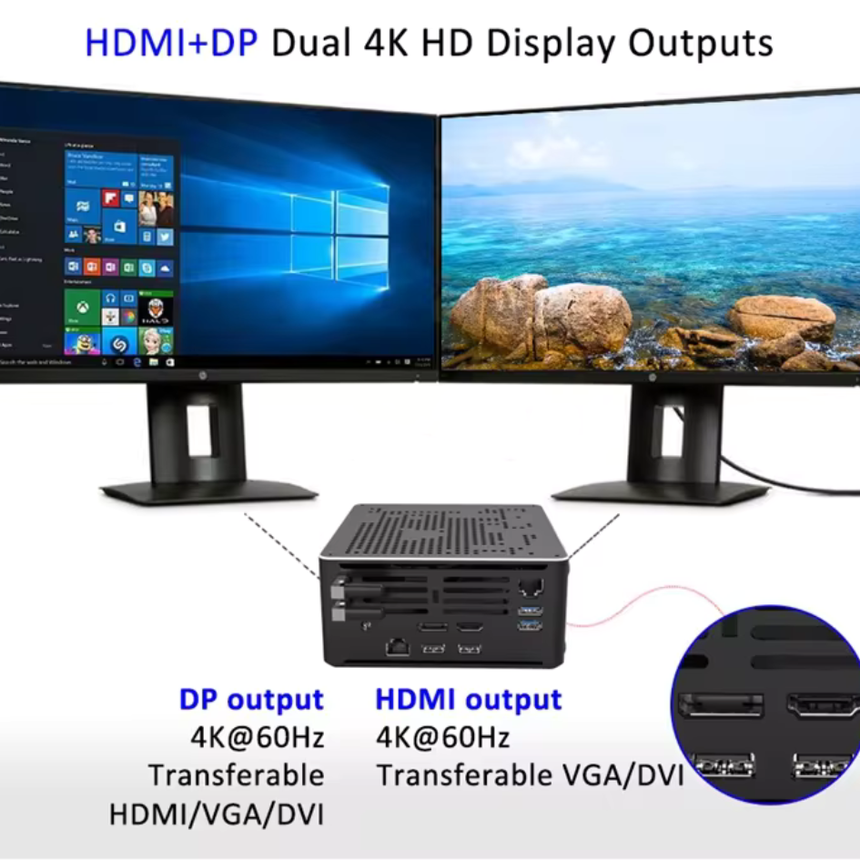 Máy tính để bàn Mini PC - NUC Intel Xeon E-2176M