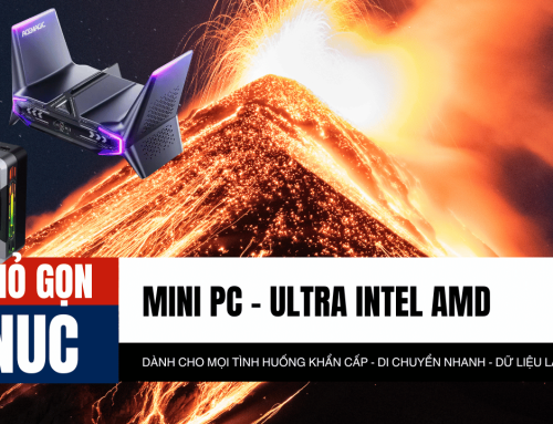 Nhỏ gọn – Linh hoạt – Đa năng: Mini PC dành cho mọi tình huống khẩn cấp