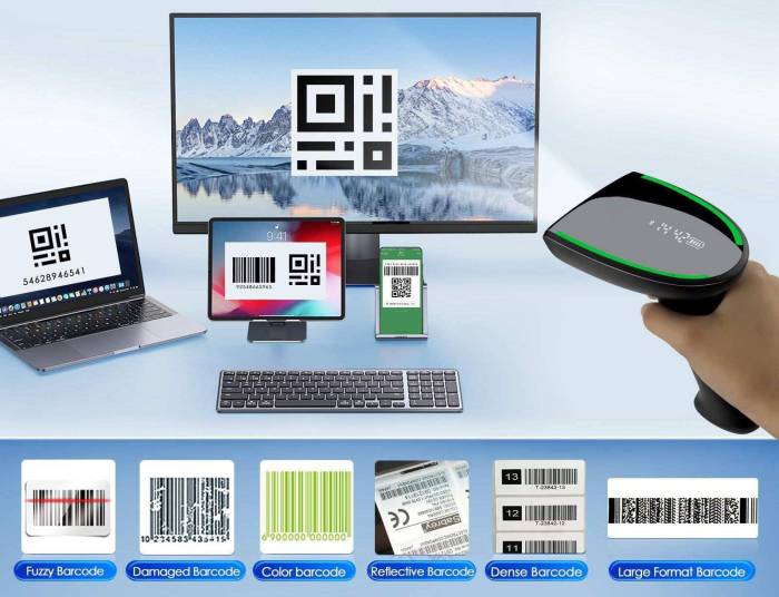 Máy quét mã vạch Bluetooth Optori OPT-8603 - Ảnh 11