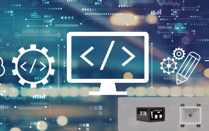 Máy quét mã vạch kết nối Http Post