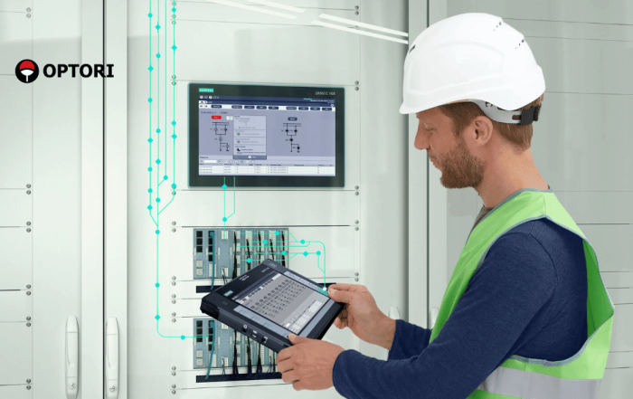 Mua máy tính công nghiệp màn hình cảm ứng: lắp tủ điện