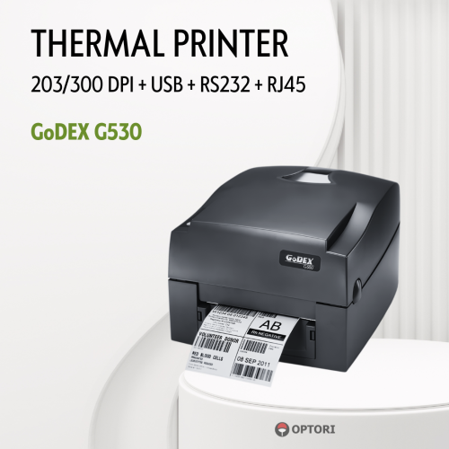 Máy in mã vạch - Máy in bill GoDEX G530 (203300 dpi)