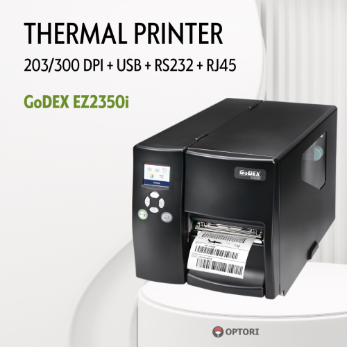 Máy in nhiệt – Máy in tem nhãn mã vạch GoDEX EZ2350i