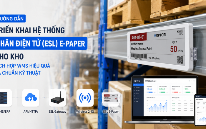 ESL E-Paper cho kho tích hợp WMS