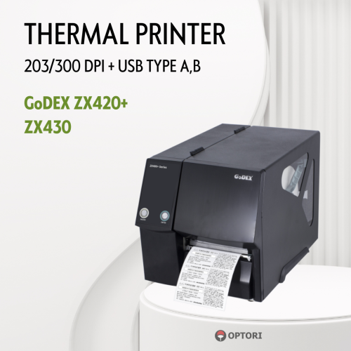 Máy in nhiệt dòng công nghiệp GoDEX ZX420+ ZX430+