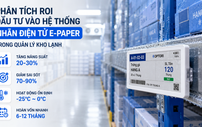 Phân tích ROI đầu tư vào nhãn điện tử E-Paper