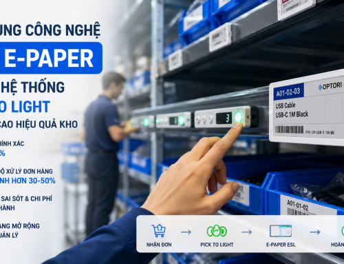 Ứng dụng công nghệ ESL E-Paper trong hệ thống pick-to-light để nâng cao hiệu quả kho