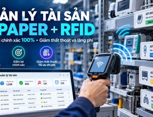 Quản lý tài sản bằng E-Paper & RFID: Hướng tới chính xác 100%, giảm thất thoát và lãng phí