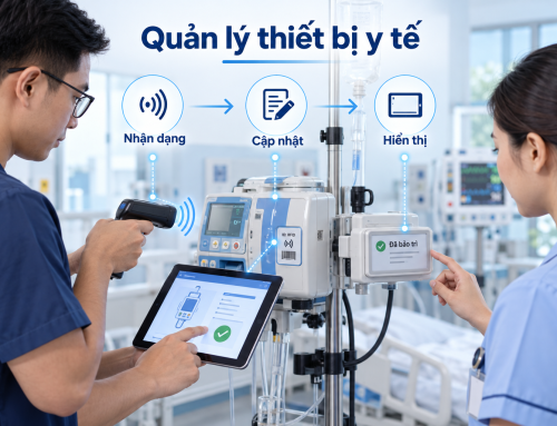 Quản lý thiết bị y tế: Hiển thị thông tin bảo dưỡng theo thời gian thực